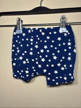 Koala Kids Navy Blue Star Print Baby Shorts